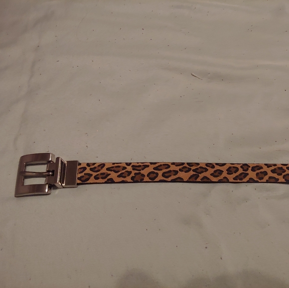 Accessories - Leopard print belt